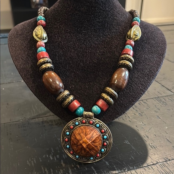 Source Unknown Jewelry - Bohemian Boho Multicolor Beaded Necklace​​